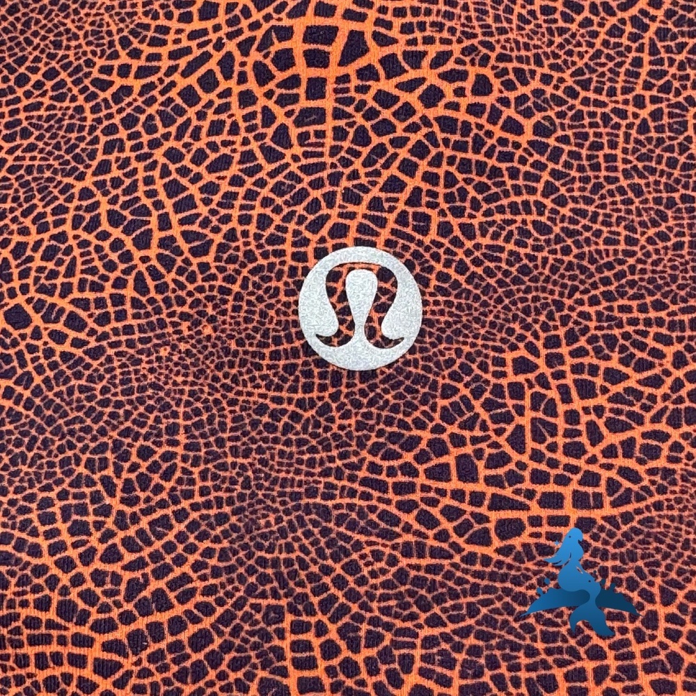 1075 lululemon Wunder Train High-Rise Tight - Size 4 -  Crackle Glaze Orange - Picture 7 of 11